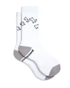 Mina High Sock - Organic Cotton Seamless Double Cushioned Breathable Knee High Socks Ribbed Cuff Design Comfort Fit As Seen On Shark Tank Everyday Outfits Soft Comfy socks For Men And Women