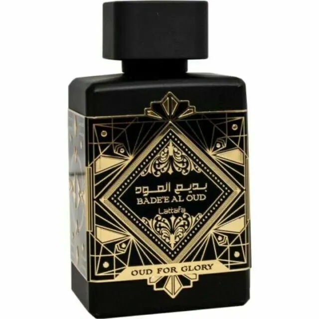 Lattafa Badee Al Oud Oud for Glory EDP for Unisex 3.4 Ounce Fragrance Perfume - Oriental, Warm and Woody Fragrance