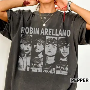 Robin Arellano Movie Vintage Shirt, The Black Phone Graphic Tee, Y2K Meme Rap Streetwear Shirt, Retro Horror Film Merch, Trendy Gift
