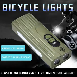 High-Lumen Dual Light Flashlight, Multi-Mode LED, USB Rechargeable, Ideal for Night Work, Running, Hiking, Home Emergency
