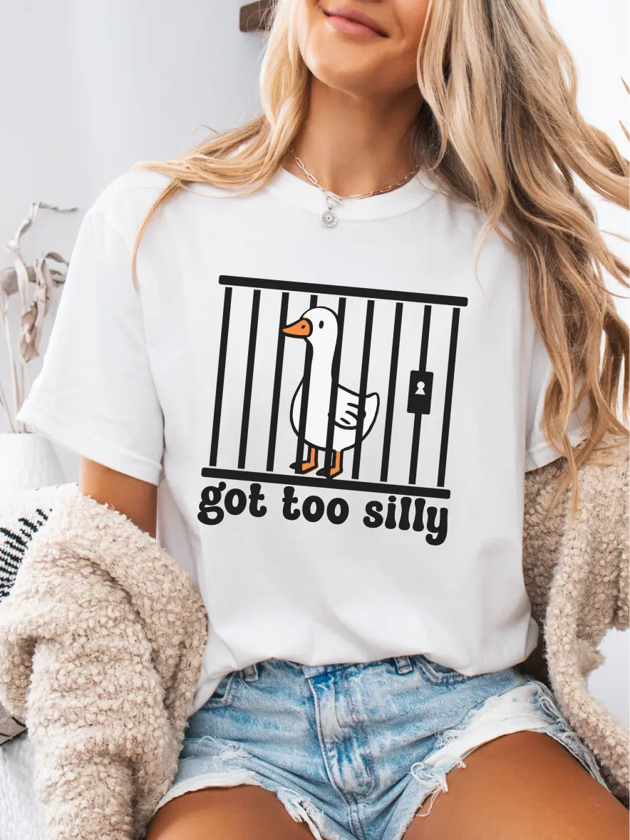 Got Too Silly ~ Unisex Apparel Printed In The USA! Casual Fit Got Too Silly ~ Unisex Apparel Printed In The USA! Casual Fit