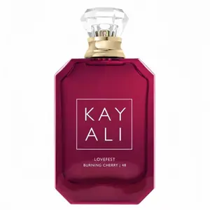 Kayali Lovefest Burning Cherry 48 100ml Vibrant Red Bottle with Gold Cap Perfume for Special Occasions