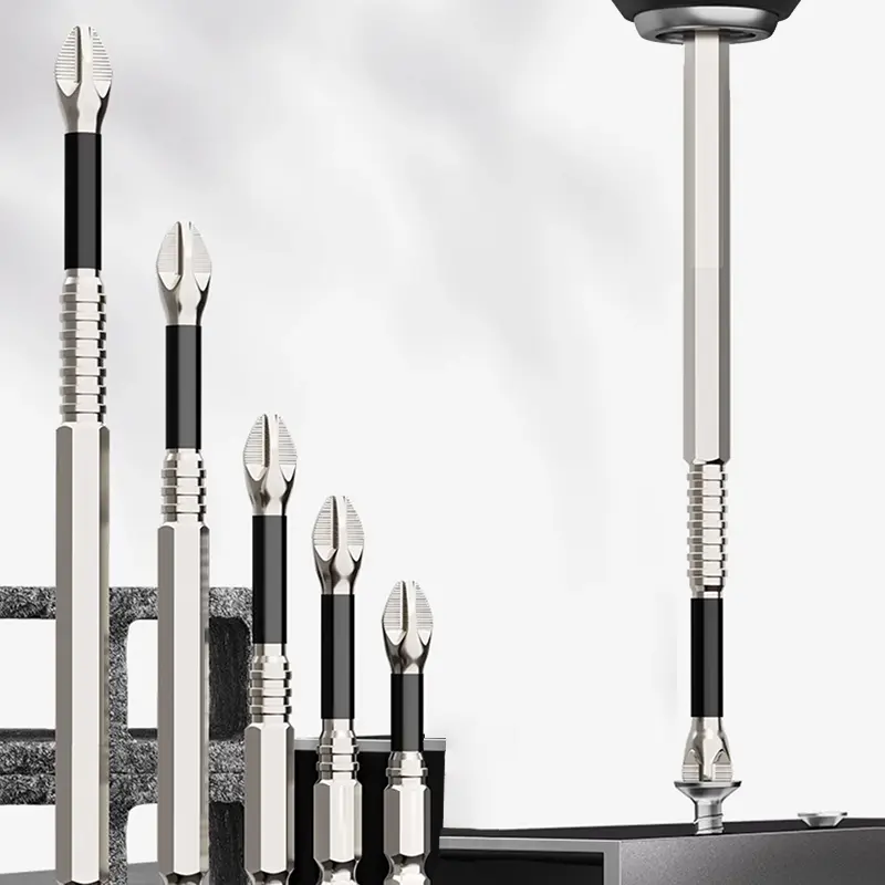 GrenPRO | The Last Tool You’ll Ever Need to Buy K5 Impact-Resistant and Non-Slip Bit,Impact Driver Bit Set,Titanium Alloy Impact Non-Slip Cross Head,High Magnetic Screwdriver Drill Bit
