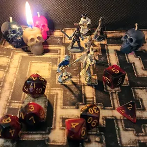 Miniature Skull Candle (Qty. 5)