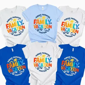 Family Vacation 2026 T-Shirt, Matching Memories Shirts, Custom Family Trip, Family Beach Trip Shirt, Custom Family Beach Vacation Shirt