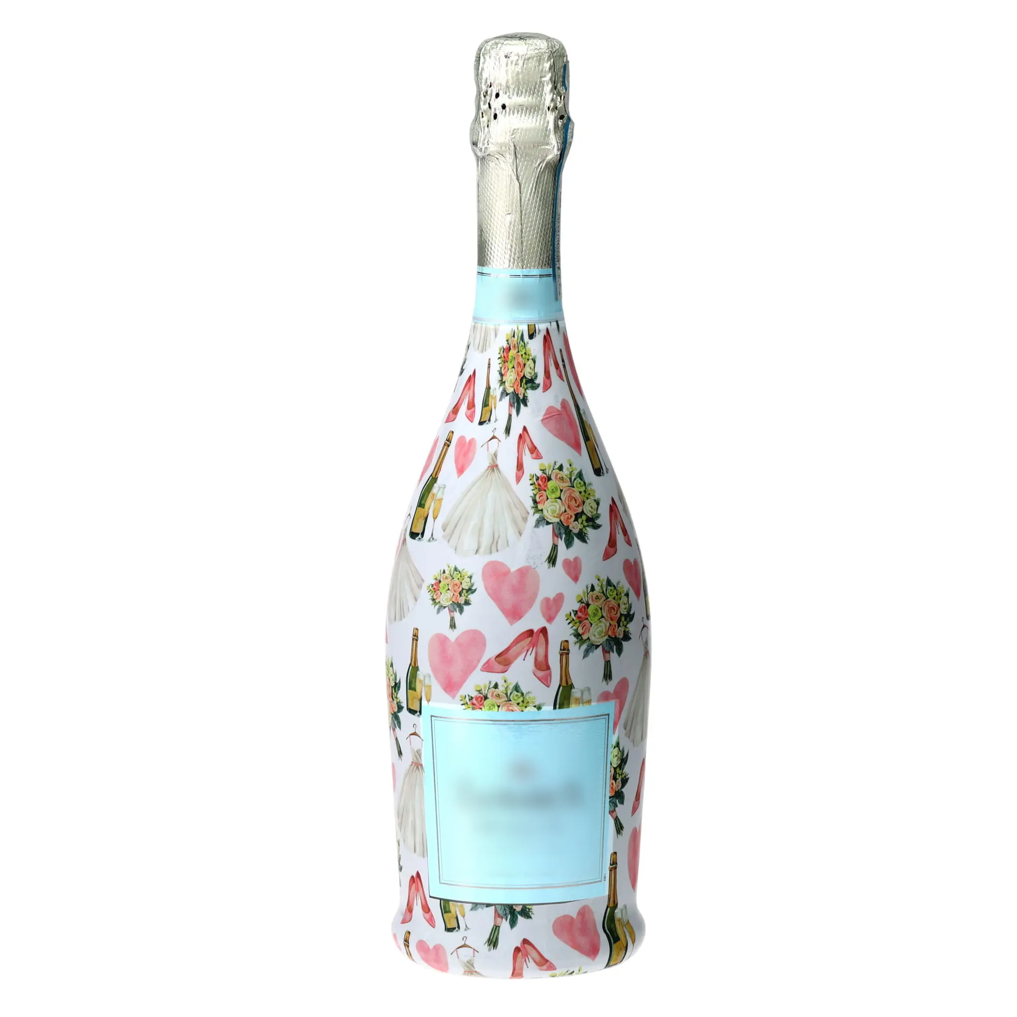 Beau Bottles Wedding Romance - Decorative Bottle Wrap