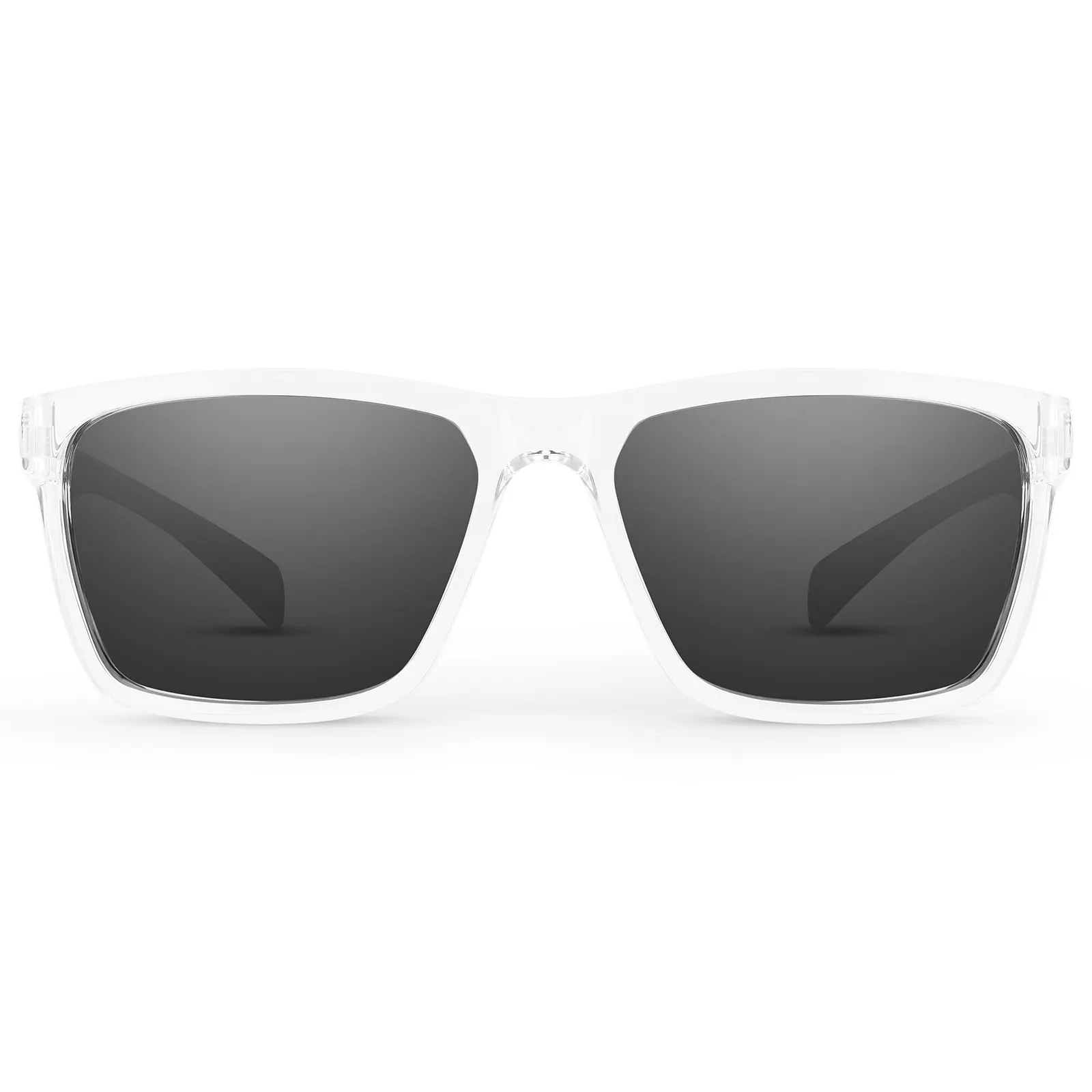 Frame:gloss Crystal /Lens: Smoke