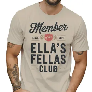 [SHIP FROM US] Ella's Fellas Club shirt, vintage t-shirt for music fans