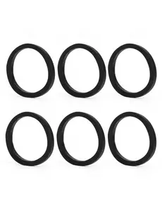 BLUEWING Tactical Rubber Bands Rigging Bands Elastic Rubber Bands Black Bait Tactical Rubber Bands Rigging Bands for Fishing