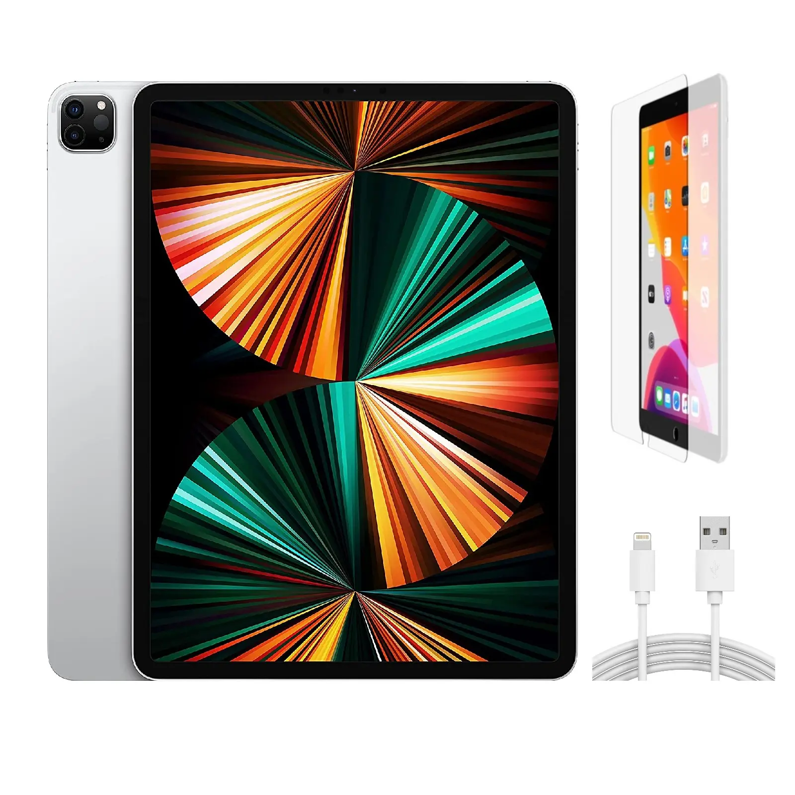 Refurbished Apple iPad Pro 12.9 (5th Gen) (WiFi) A2378 Good Condition with Pre-Installed Tempered Glass & 1 Year Warranty