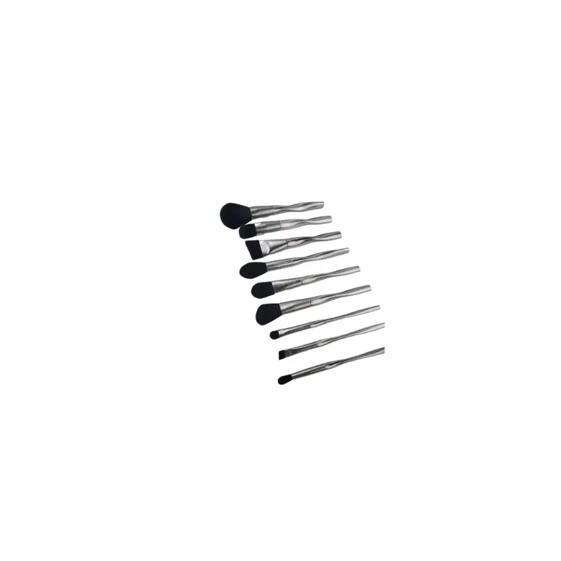 Silver Soft Makeup Brush Set, 1 Set Multifunctional Makeup Brushes for Powder Liquid Cream, Makeup Tools for Women, Makeup Brushes Set, Makeup Kits, Makeup Brushes Set, Makeup Tools Ultra-Thin Flat