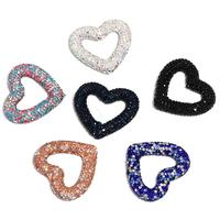 ZY1808019 Rhinestone hearts 10PCS