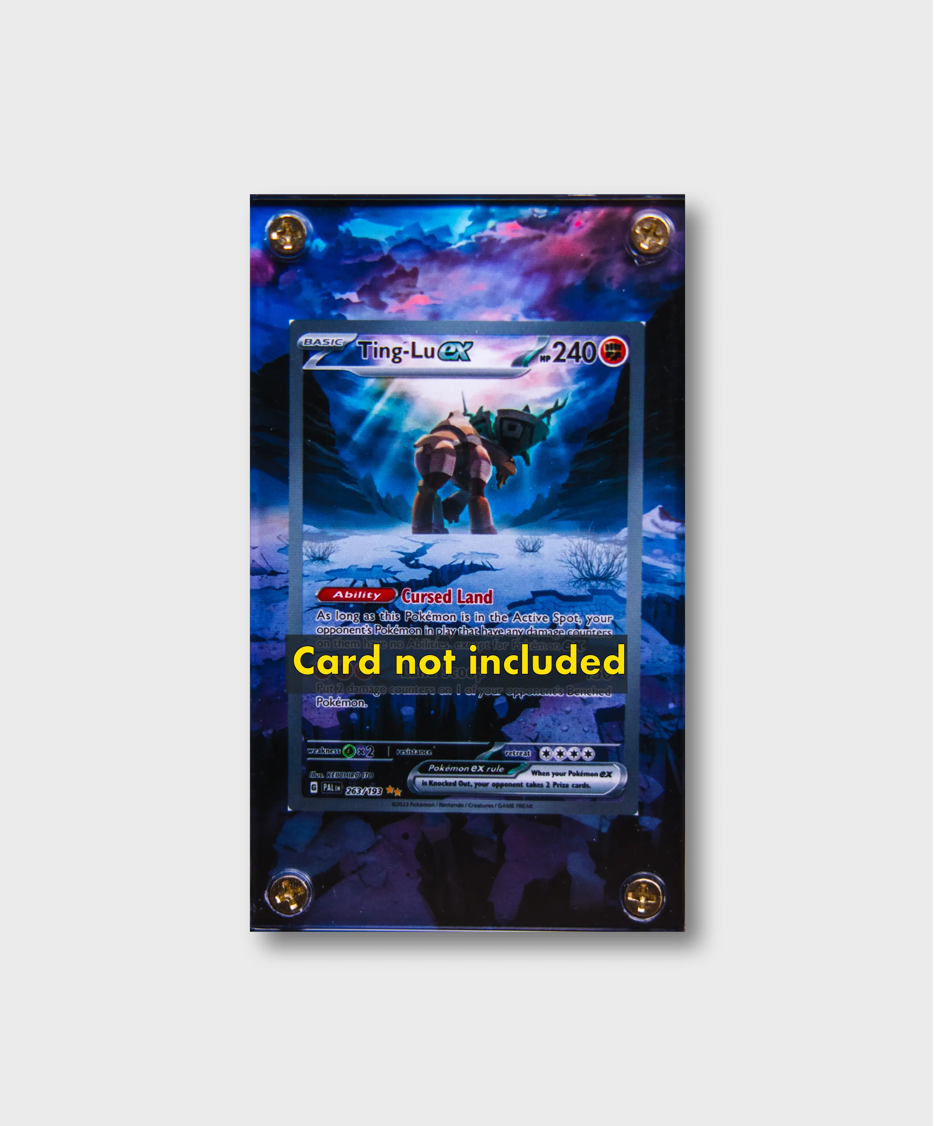 Ting Lu ex Acrylic Custom Extended Art Holder