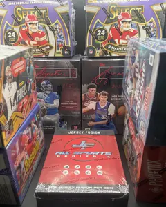 Multi-Sport Team 001 - 1x Mega 2025 NFL Signature Class - 1x Mega 2025 NBA Signature Class - 2x Select 2025 NFL Blaster - 2x Phoenix 2025 NFL Blaster - 2x 2025 Topps Chrome Hanger - 1x 2026 Topps Heritage Blaster - 1 Jersey Fusion Card