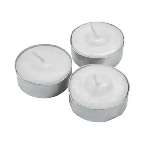 White Tea Light Candles - 50 Pc.