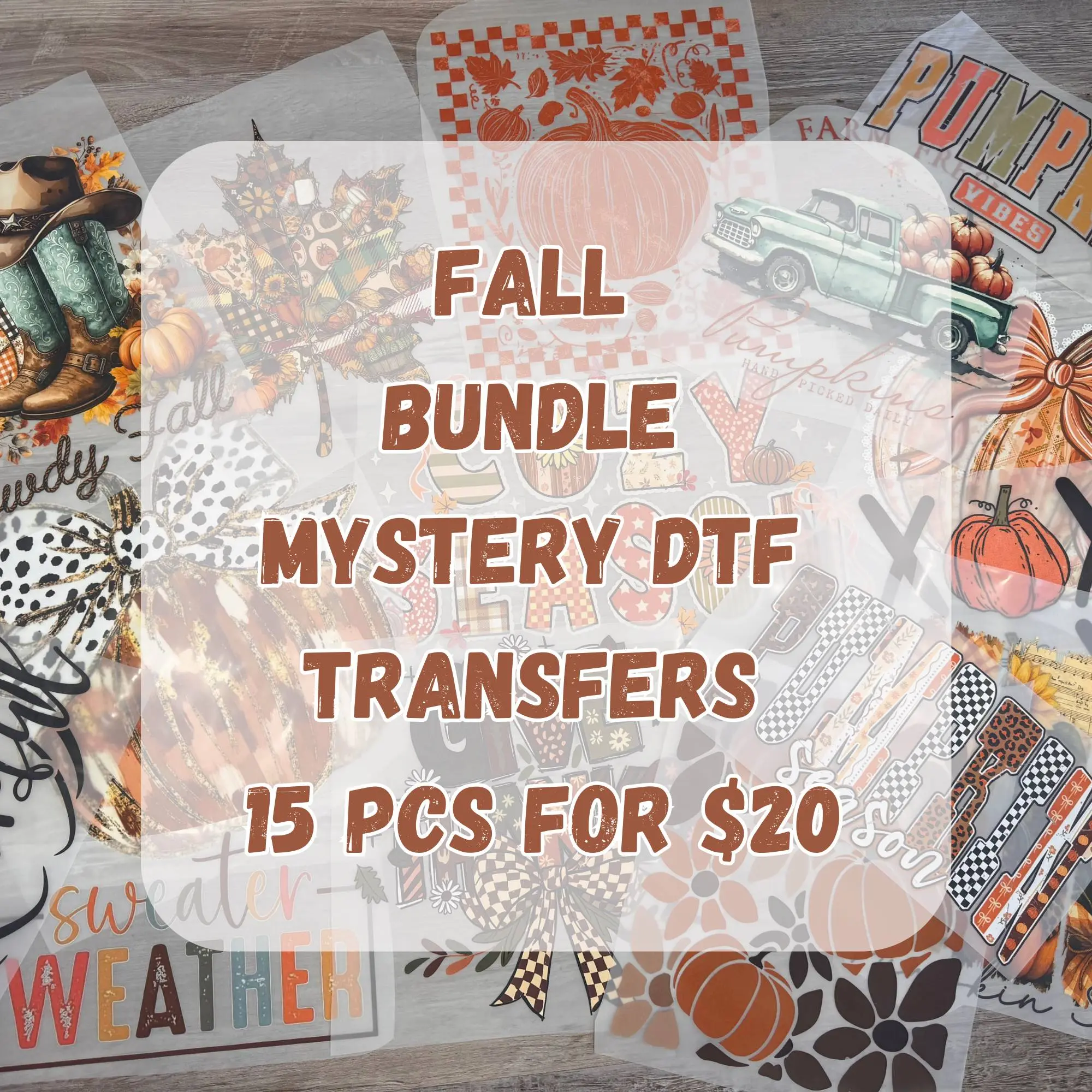 FALL ADULT MYSTERY DTF BUNDLE FALL ADULT MYSTERY DTF BUNDLE