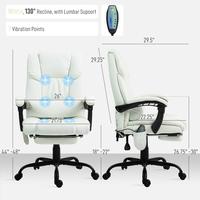 White, 130° Recline