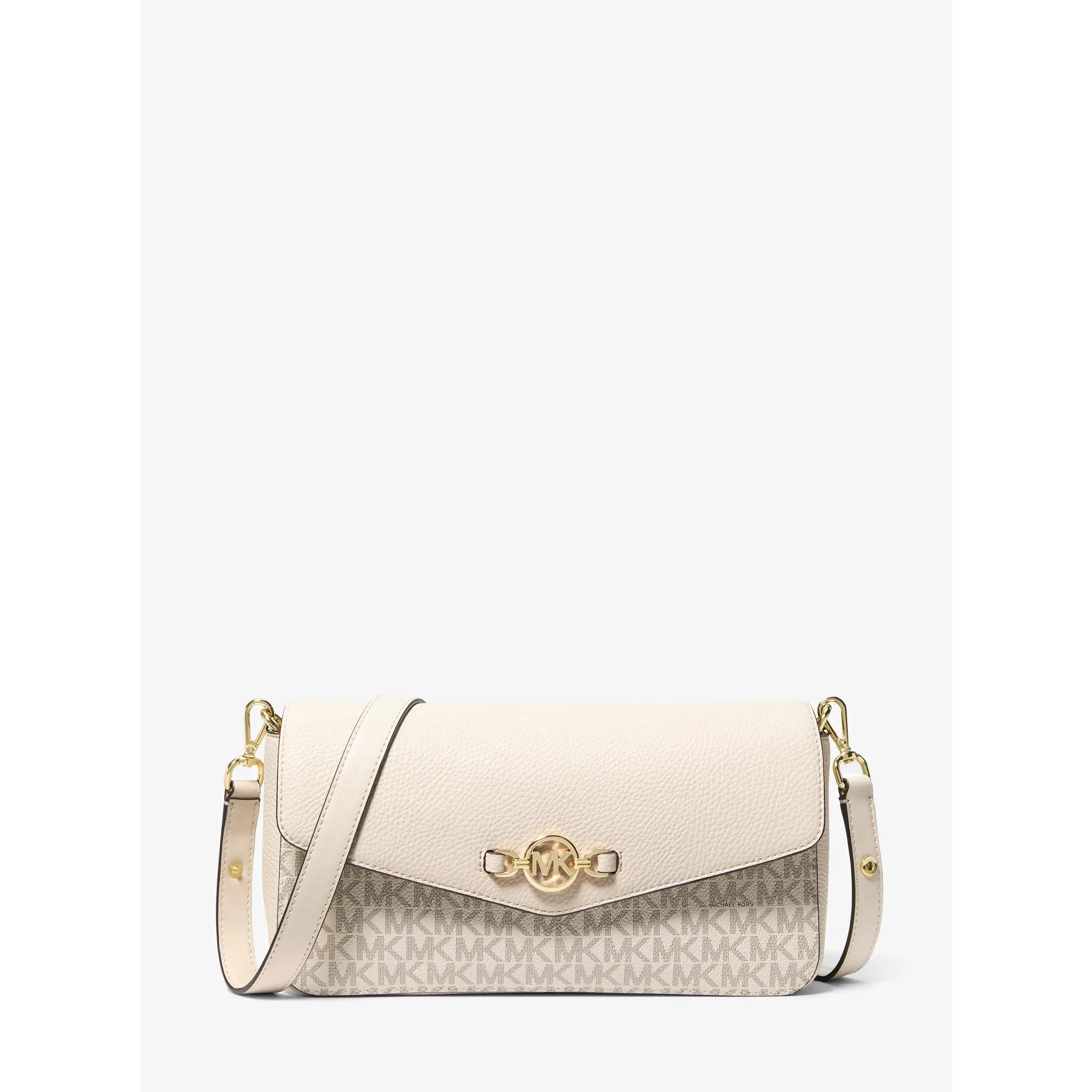 Kacey Medium Signature Logo Shoulder Bag