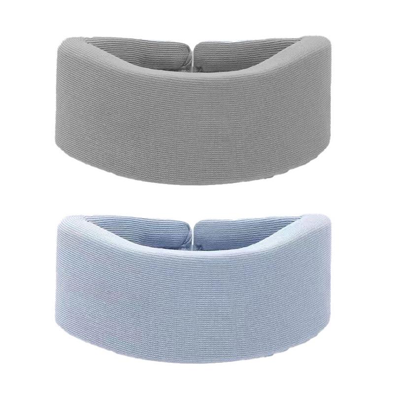 1 Pack Neck Support Adjustable Neck Support Cervical Sponge Neck Protector for Sleep Relief Neck Pain Breathable Neck Support