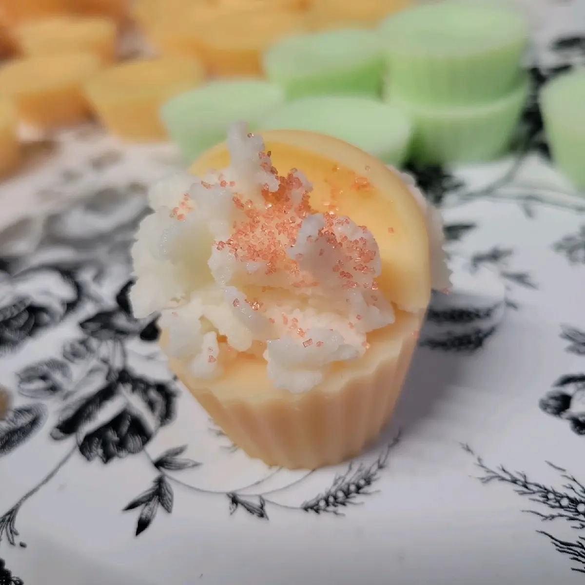 orange creamsicle cupcake wax melts | realistic wax melts | food wax melts | gifts Aroma  Fragrance Scent