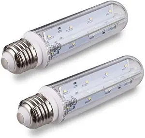 Lighting T10 LED Bulb 60W Clear Tubular, E26 Medium Base, Sub ero Fridge and Freezer Lightbulb Replacement Aquarium UL Listed Energy Star Piano Long E26 Refrigerator Bulb (5000k)
