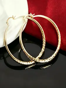 14k Diamond Cut Ear Cuffs, Sparkling Texture High-End Huggie Earrings, Pure Silver Hypoallergenic for Sensitive Skin