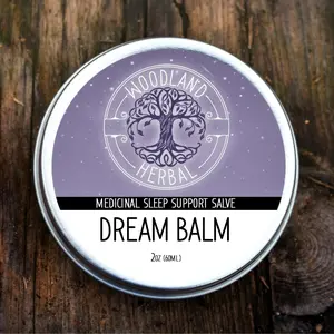 Dream Balm - Gentle Sedating Salve for Relaxation, Sleep Support, Aiding Insomnia