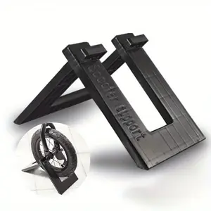 black：1.9；white：2.41pc Balance Bike Stand Holder, Kick Scooter Parking Rack, Bicycle Display Support, Fixed Frame for Wheels, Durable Construction