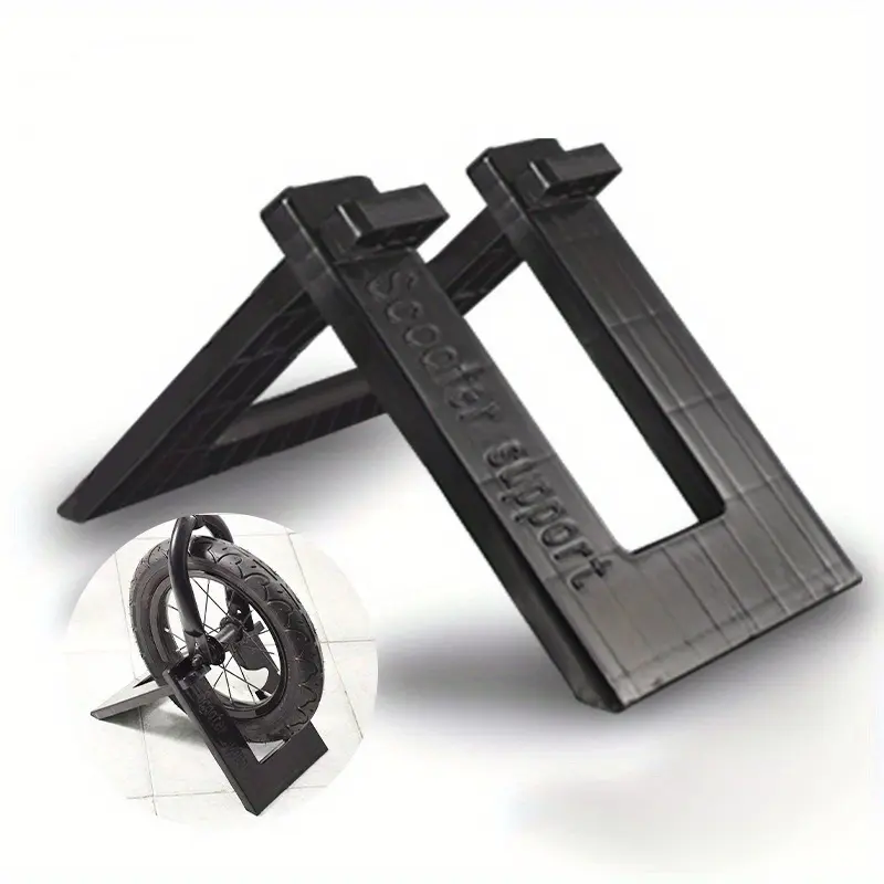 black：1.9；white：2.41pc Balance Bike Stand Holder, Kick Scooter Parking Rack, Bicycle Display Support, Fixed Frame for Wheels, Durable Construction