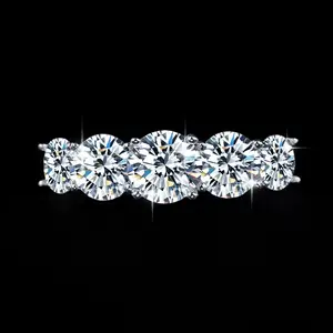 【Y#60】(Bron) Synthetic Moissanite  Fashion Jewelry Ring