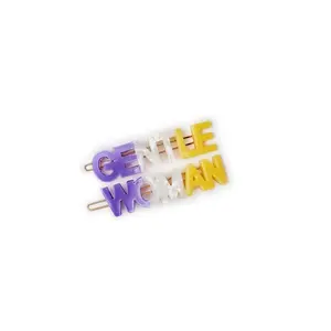 Gentlewoman Hair Clip  (Purple)
