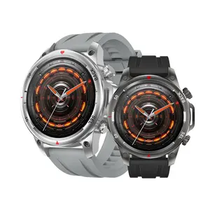 Smart Watch LED Strong Light 1.53 Inch Screen Bluetooth-compatible Wireless Call Ip67 Waterproof 410mah Battery Compass Smartwatch for Men