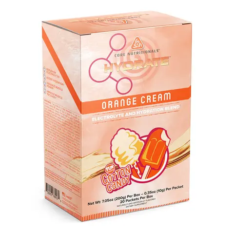 Core Nutrition Edible Electrolyte Powder Dietary Supplement - 20 Packets, Workout Support, Hydration Boost, Potassium-Rich, Wellness Electrolyte Drink Mix, Fruit Punch & Lemon Lime Flavors, US Healthcare Enthusiasts, Body & Fitness Gym Use Alternative