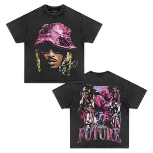 Old Soul Tees FUTURE HENDRIX S43 Double Printed Short Sleeve Tee Cotton Vintage Shirt To Match Sneaker Hiphop Clothing Rapper Merch Shirt, Hiphop Tour Concert 2025, Gift For Fan Y2K