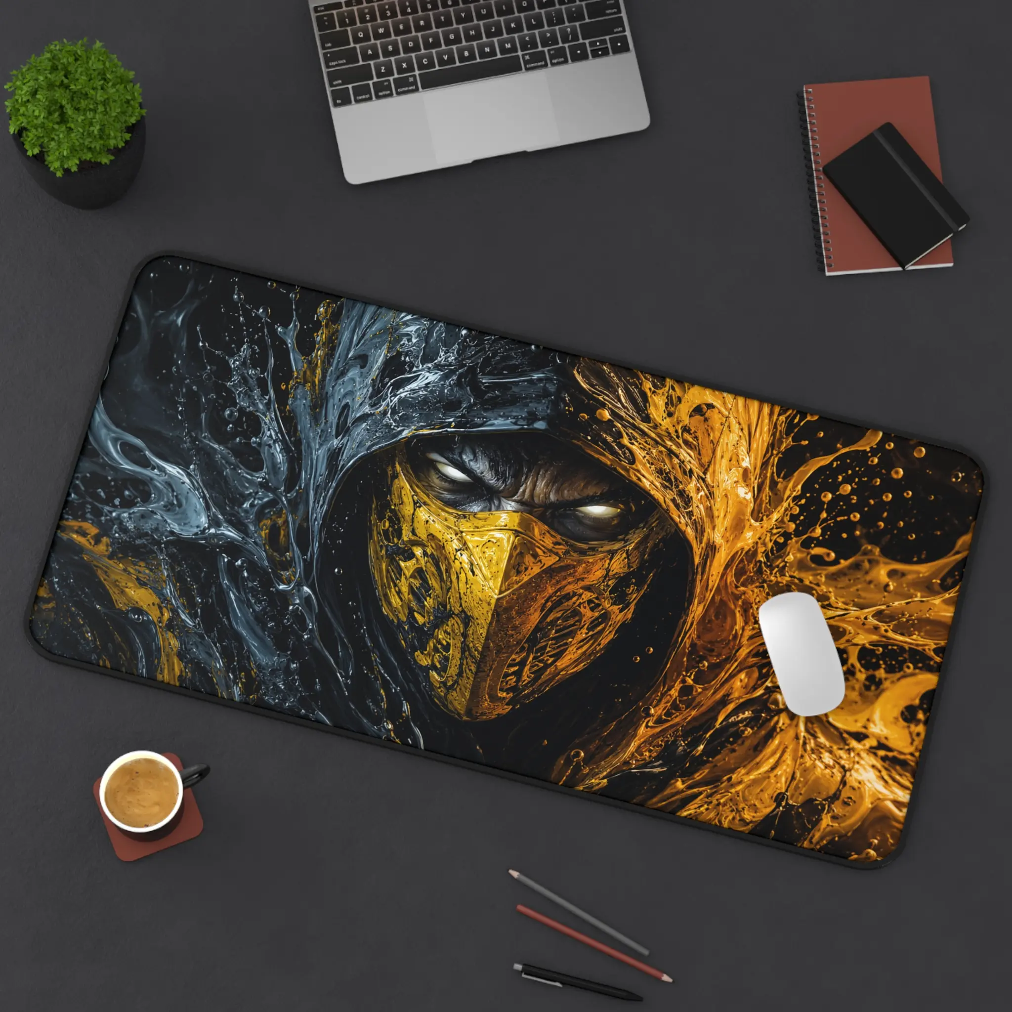Scorpion Gaming Mouse Pad - Mortal Kombat Desk Mat
