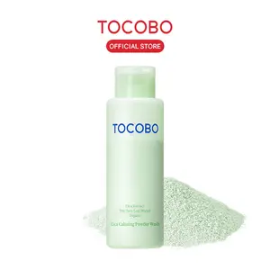 [TOCOBO Official] Cica Calming Powder Wash 50g | Exfoliating Gentle Cleanser, Enzyme Bubble Wash, Exfoliating Gentle Cleanser