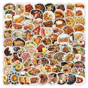 103 Pcs Realistic Food Stickers - Vivid Decor for Journals, Water Bottles, Notebooks & DIY Crafts Papery Pop Store