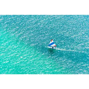 The Sunfish Sailboat, Lake Michigan