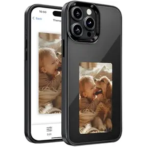 DIY Ink Phone Case iPhone 11/12/13/14/15/16/17 Pro Max, APP Operation Smart Photo Back Projection Custom Case, Personalize Your Phone Case, Protective Casing