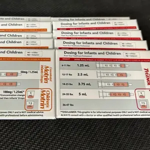 Infant Medication Resource Magnets - 2 Pack - Mix 'n Mags Decor Set