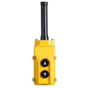 Rainproof Hoist Crane Push Button Switch COB-61 Crane Pendant Control Station up down Hoist Switch BestTong