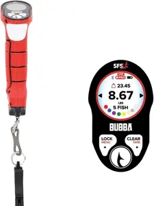 Bubba Smart Fish Scale LITE, Tournament Fishing Tool with Bluetooth App Compatability, LED Screen, 60lb Limit