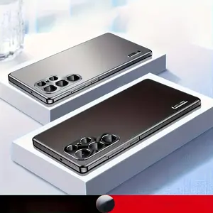 Samsung Galaxy S26/s25/s24 Ultra Case, Metal Magnetic Aluminum Alloy Thin Shockproof Back Cover (free High-Quality Screen Protector)