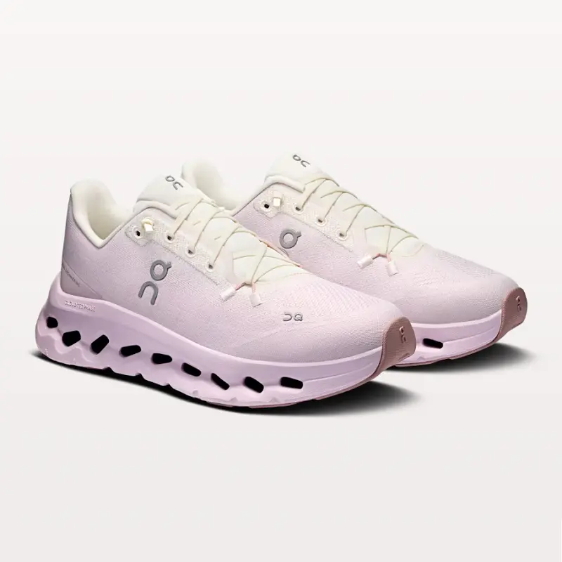 On Women's Cloudtilt Trail Running Shoes, Ivory & Orchid, Full Size
