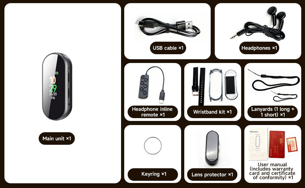 64GB/32GB Digital Voice Recorder: Professional and Portable, 4-in-1, Newly Upgraded with Noise-Canceling Hi-Fi Pure Sound Quality, 3072 kbps Audio Recording—Ideal for Lectures, Meetings, and Classrooms Recording