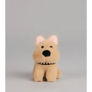 Puppy Energy Plush Keychain