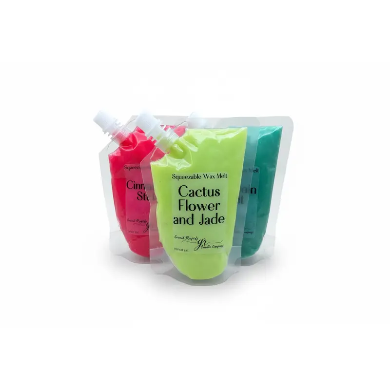 Squeezable Wax Melt Large Premium Squeezie Fragrance Pouch 7 ounce squeeze