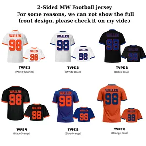 (Football FL Gtor Version 2) MW 98 Mesh Football Jersey, Problem Football Jersey