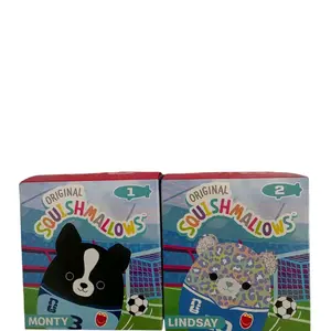 New Sealed 2026 FIFA World Cup Soccer McDonalds Squishmallow Happy Meal Toys #1 & #2