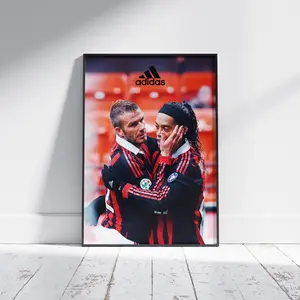 Ronaldinho x David Beckham Poster